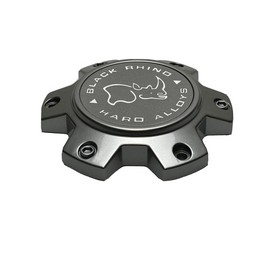 Black Rhino Gun Metal Wheel Center Cap W/Screws CAP M-873 PCD:6X135/139.