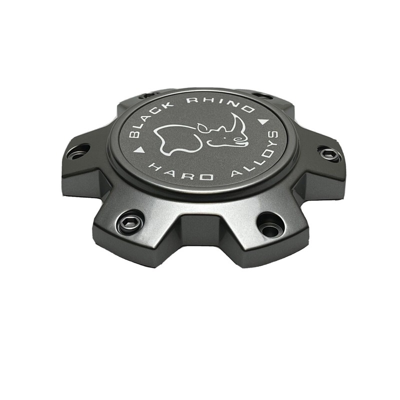 Black Rhino Gun Metal Wheel Center Cap W/Screws CAP M-873
