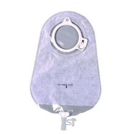 2 PC UROSTOMY POUCH, STD. TRANS, 1/2" - 2"