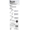 SANEI PA10J-60X-19 [Standard Type Replacement Faucet Pipe] Nominal 20 Flexible