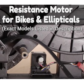 Motor de resistencia - Número de pieza 411461 - Reemplazo para varias elípticas NordicTrack y ProForm (modelos listados)