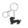 LONYOO Acrylic Cute Dachshund Keychain Weiner Dog Gifts for Women