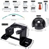 Ceiling Fan Mounting Bracket, Sloped Ceiling Canopy Fan Balancing Adapter