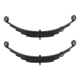 ikare Trailer Leaf Spring 5 Leaf Double Eye Springs for Trailer Axles Trailer Springs for 3500lbs Axle Fits SW5 / LIB-502-DE / UNA111 / PR5 / 9150018/931639, 2pcs