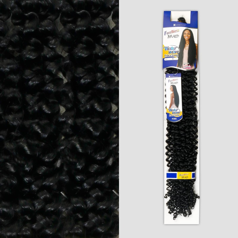FreeTress Crochet Braids Water Wave Extra Long (5-pack, 2)