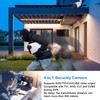 1080P HD Security Camera IP66 Waterproof Infrared Night Vision Analog
