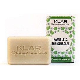 Klar Seifen Solid Shampoo, Camomile & Nettle, 100g