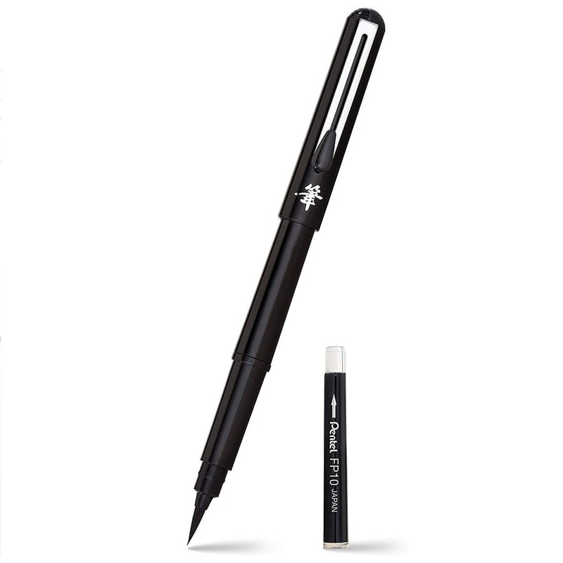 Pentel Arts Pocket Brush - Brush Pen - Pack of