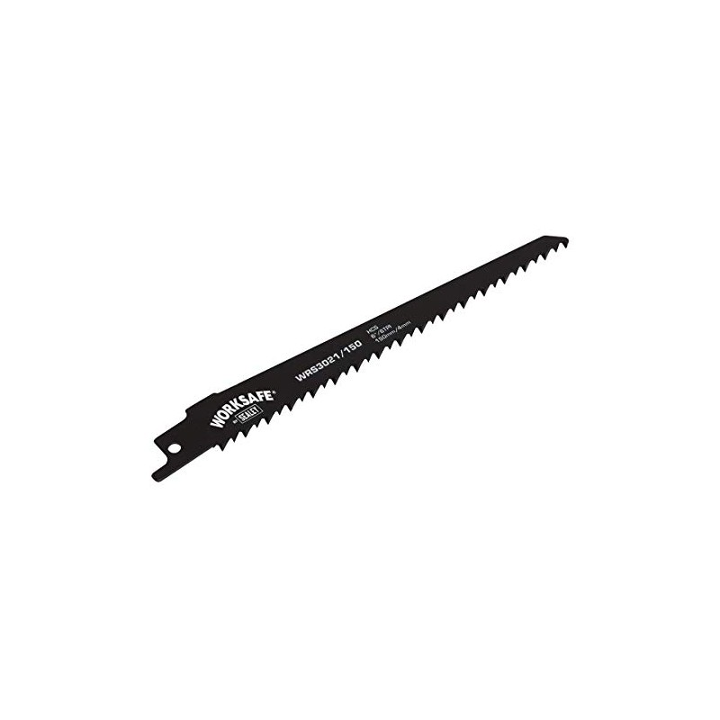 Sealey WRS3021/150 150mm 6tpi Reciprocating Saw Blade - Pack of