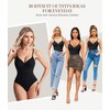 BRABIC Shapewear Bodysuits for Women Tummy Control Shapewear Seamless Deep