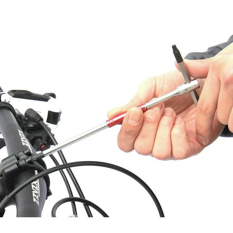Sliding T-Handle Bicycle Wrench Torx Drive T10