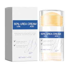 Virellay 60% Urea Fußcreme Stick, Urea Fußcreme, Anti-Cracking Fußcreme für Trockene Füße