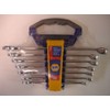 Napa 7PC. Full Polish Extra Long Pattern Combination Wrench Set Metric 90933