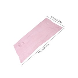 TOVINANNA 1 Set Newborn Photography Props Set Soft Swaddle Wrap with Headbands Lightweight and Portable for Studio Home Milestone Photoshoots