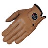 Ever-Bright Men's Golf Gloves OptiColor Premium Leather Golf Glove (Camel