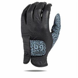 Bender Gloves - Men's Golf Glove, Durable Cabretta Leather Material, Unique Golf Gloves Men Right Handed Golfer (Wear On Left)