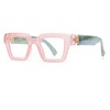 bullabulling Oprah Style Reading Glasses for Women Men, Fashion Square