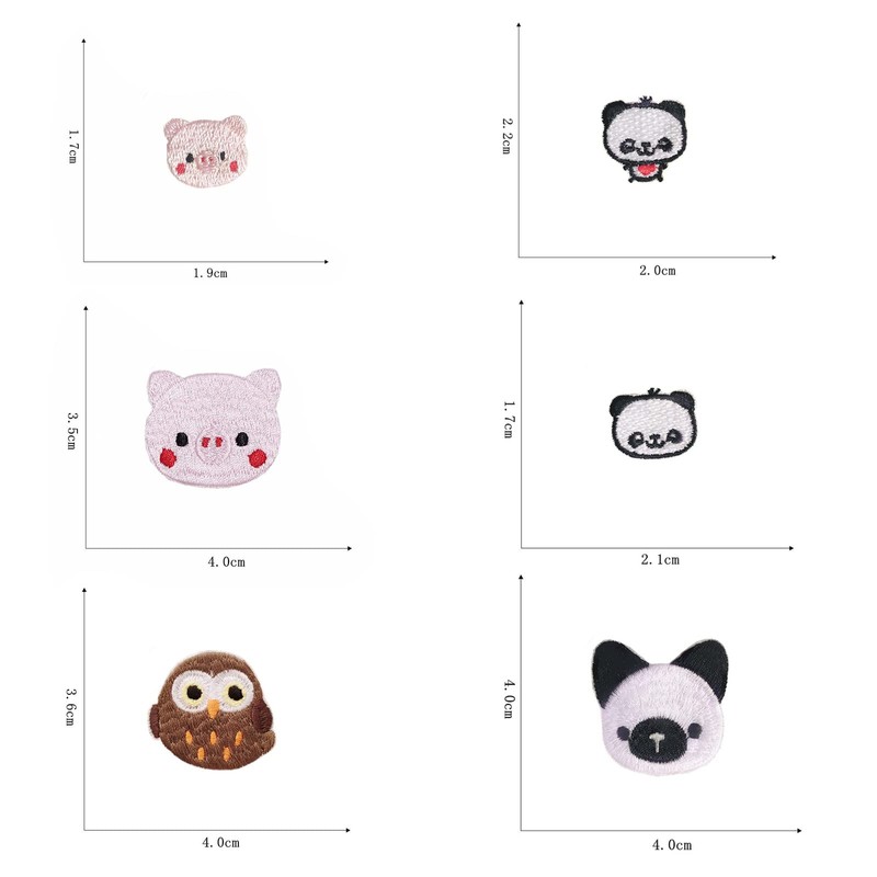Patch Applique Iron Patch Mini Embroidery Iron On Patch Small