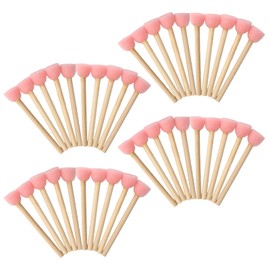40-Piece Set Foam Brush, Sponge Brush Wooden Handle Sponge Paintbrush, Sponges For Painting Painting Sponge, Ideal For Children And Adults