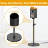 Height Adjustable Bookshelf Speaker Stands Pair for Klipsch Speaker Stands