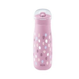 Nuk Mini-Me Flip 2 in 1 Bottle for 12+ Months in Pink Color, 450ml