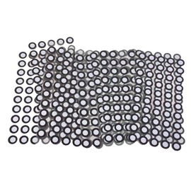 Marcador de escaneo 3D de 6 mm para escáner 3D, marcadores de punto de referencia de seguimiento 3D para escaneo 3D, marcadores de reflexión difusa para escáner 3D (600)