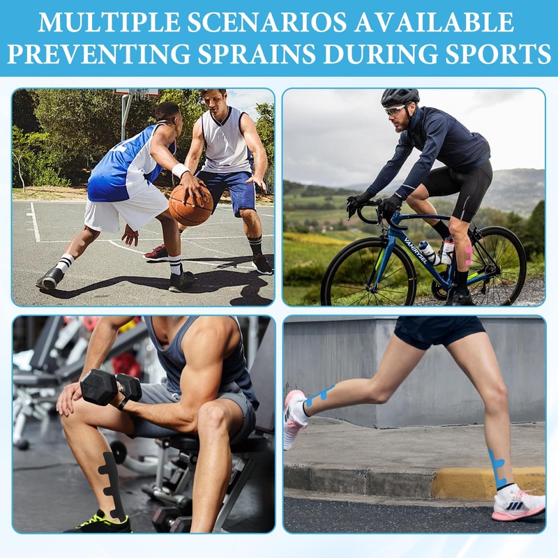 Achilles Tendon Bandage Pack of 10 Cure Tape Bandage Achilles