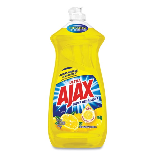 New 805707 Ajax Dish Liq 28Oz Lemon (-Pack) Dish Liquid Cheap Wholesale Discount Bulk Cleaning Dish Liquid Men