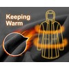 33,000ft Women's Softshell Long Jacket with Hood Fleece Lined Windproof