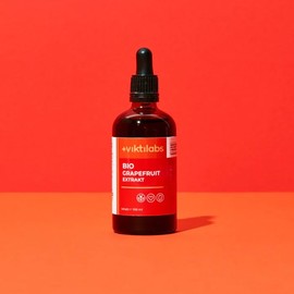 Organic Grapefruit Extract Drops - With Natural Bioflavonoids from Shell & Kernels - High Dose & Pure Vegetable - Sweet and Sour Taste - No Additives - 100 ml