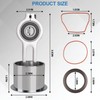 Rpeconu KK-4835 Air Compressor Piston Kit, Oil Free Air Compressor