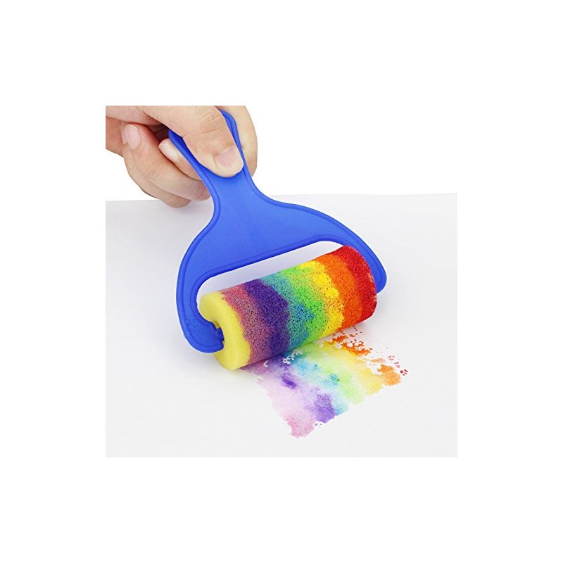 Painting Foam Brush Roller Sponge for Kid Mini Paint Brushes