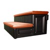 Confer Plastics Two Tier 36" Wide Deluxe Hot Tub Step.