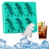 Monster Ice Cube Mold, Big Foot Icecube Mold, Dinosaur Six-Grid