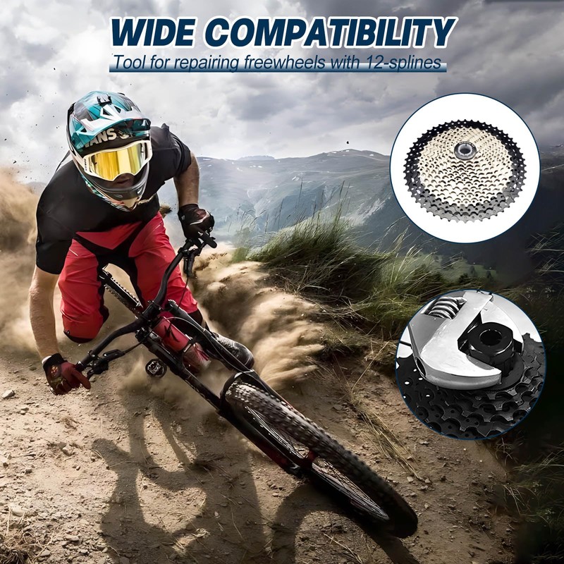 LPZMPZ 2 Pieces Sprocket Puller Sprocket Puller Bicycle Cassette Tool