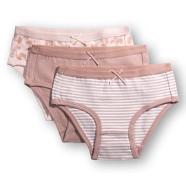 Feathers Girls and Toddler Underwear - Kids Underwear - Super Soft Cotton Rose