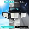 Tuffenough Solar Outdoor Lights 2500LM 210 LED Security Lights with