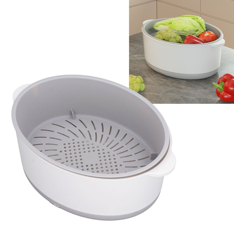 Fruit and Vegetable Washing Machine Double Layer Efficient Time Saving