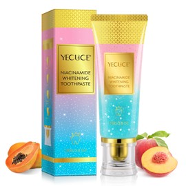 Niacinamide Whitening Toothpaste, Niacinamide Toothpaste, Freshening Breath & Deep Gentle Cleaning, 3.8Oz