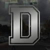 Applicable Pun Varsity Letter D - Vinyl Decal for Outdoor