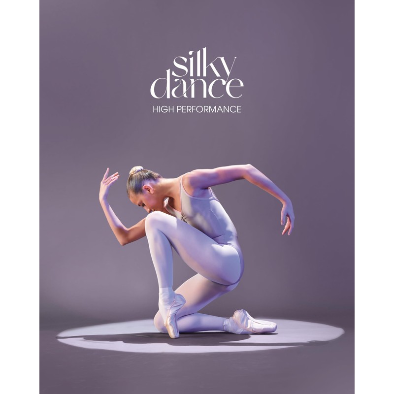 Silky Dance High Perf Convertible Ballet Tights For Women, Pink,