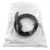 1m Braided Flat HDMI Cable High Speed with Ethernet HEC