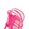 Sposac Medium Clear Backpack for Women and Kids. See Thru