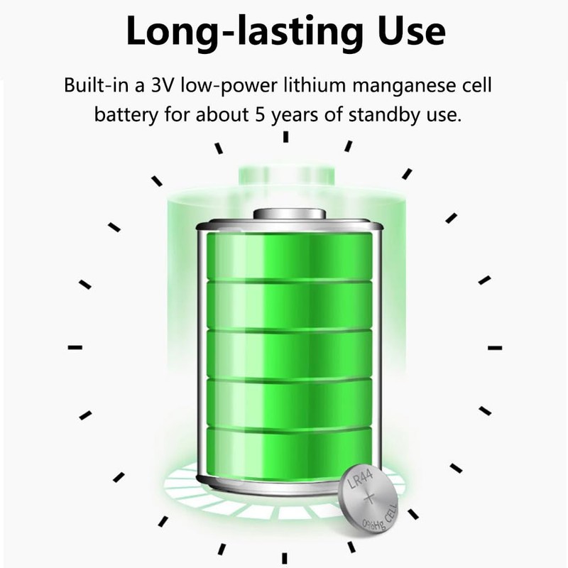 LED Aquarium Thermometer, Mini Wireless Digital Thermometers Touch Button, Energy-Saving