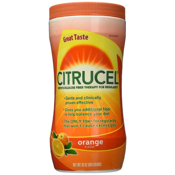 Citrucel Orange Laxative, 30 oz