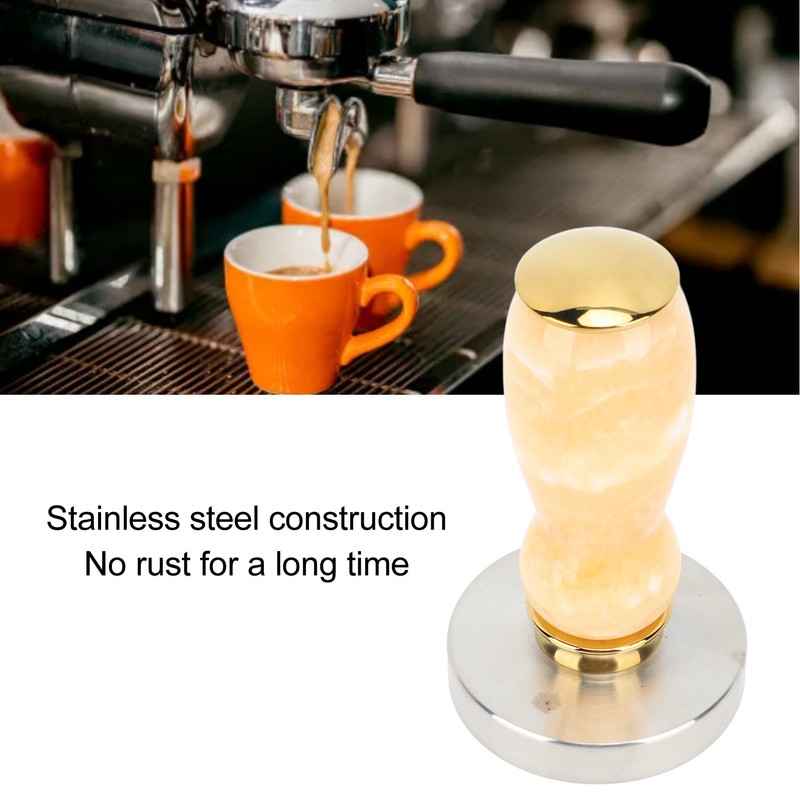 58mm Coffee Tamper Stainless Steel Ergonomic Coffee Pressing Tamper for