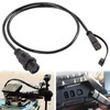 1852086 MKR-MDI-2 MDI Transducer Adapter Cable Replacement for Humminbird Helix