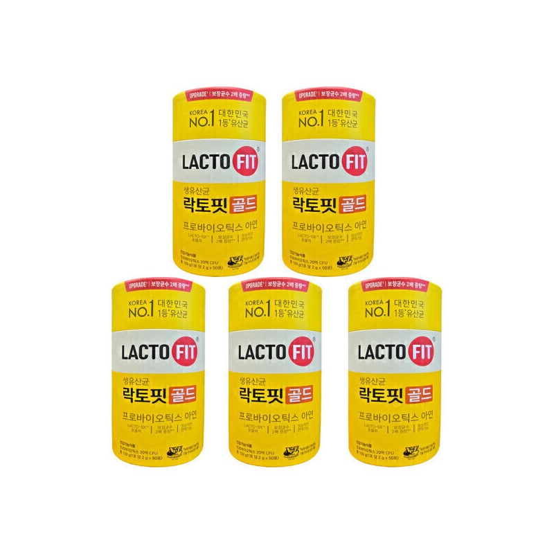 Lactopit Raw Lactic Acid Bacteria Gold 5X 2g / 락토핏