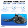 LAINFELD Suction Cup Hooks, Set of 4 with Lobster Clasp