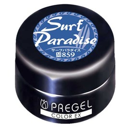 PRE GEL Color EX Surf Paradise 859 0.1 oz (3 g) UV/LED Compatible